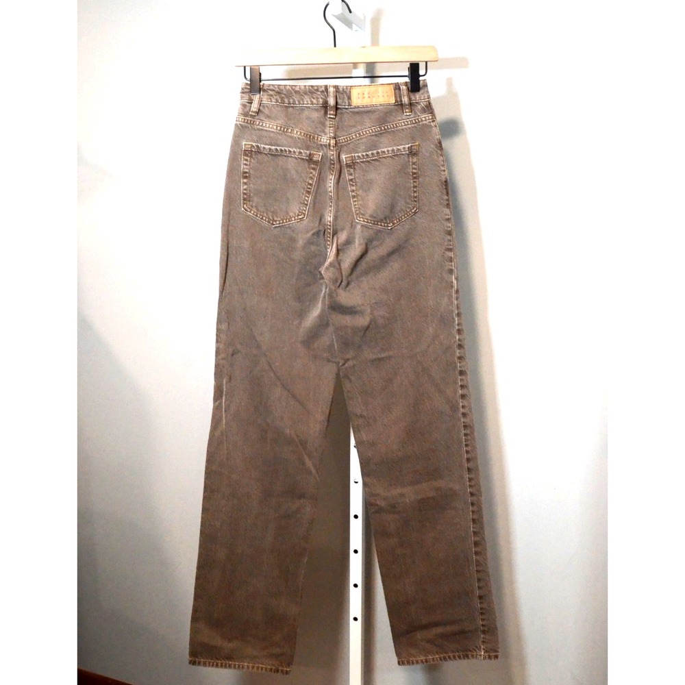 Pacsun Women's Size 25 Straight Leg Jeans 90's Boyfriend Brown - Picture 2 of 4